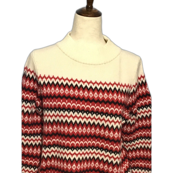 Talbots Fair Isle Thermolite Sweater MP - Picture 2 of 10